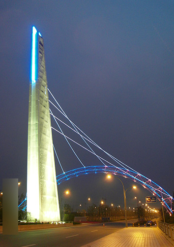 2009惠江大桥地标工程